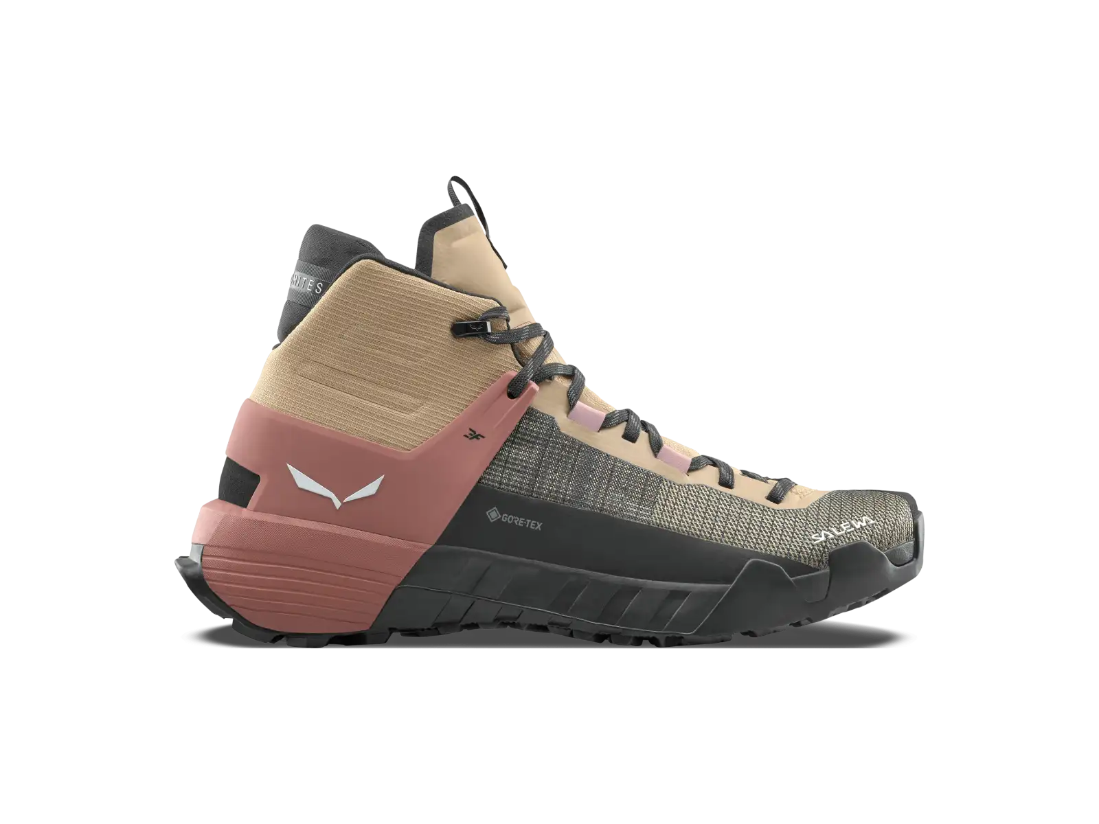 Salewa Wildfire NXT Mid GTX Damen-Wanderschuhe Quicksand/Etruscan Red