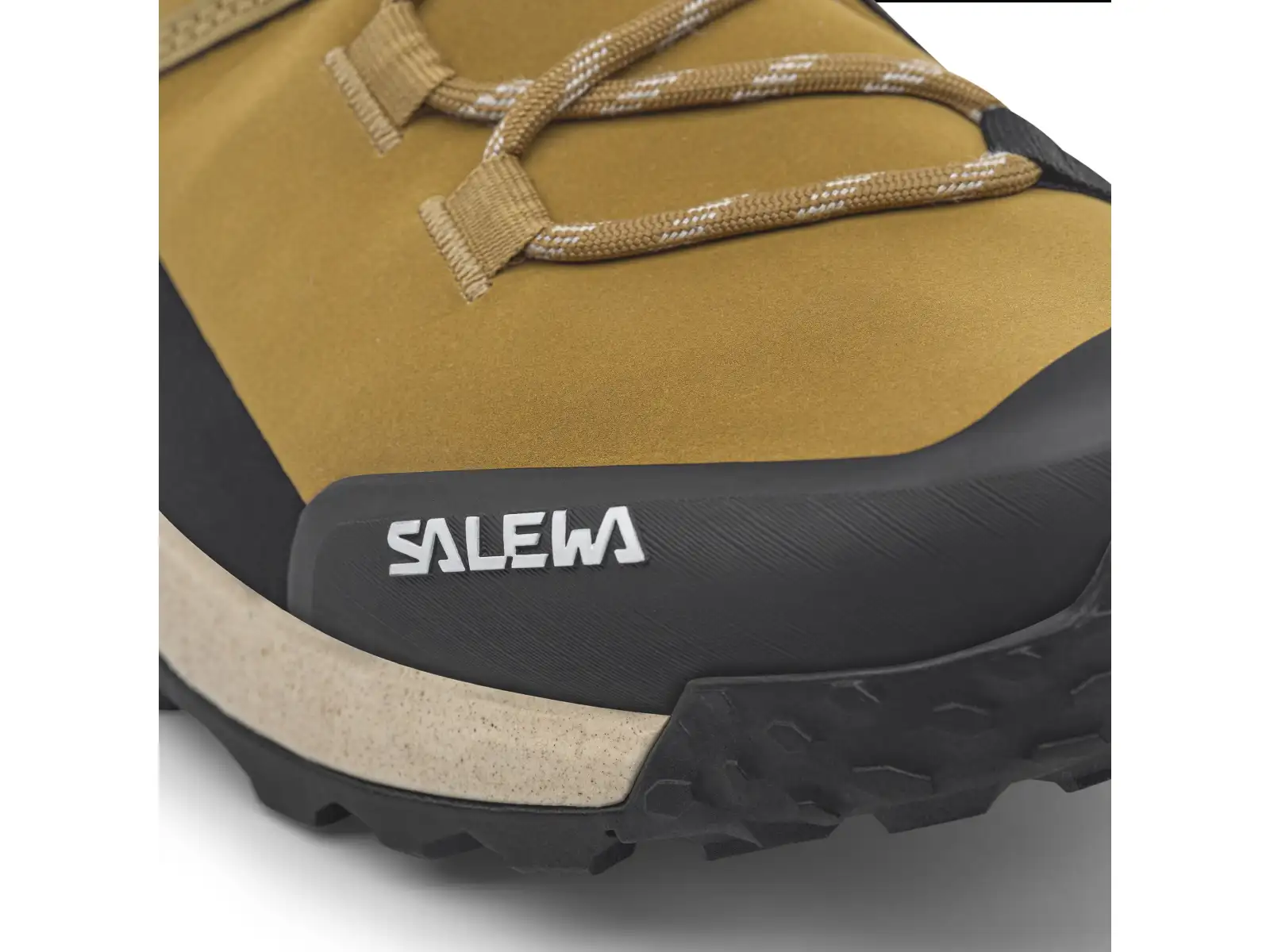 Salewa Puez Winter Mid PTX Herrenschuhe Golden Brown / Schwarz