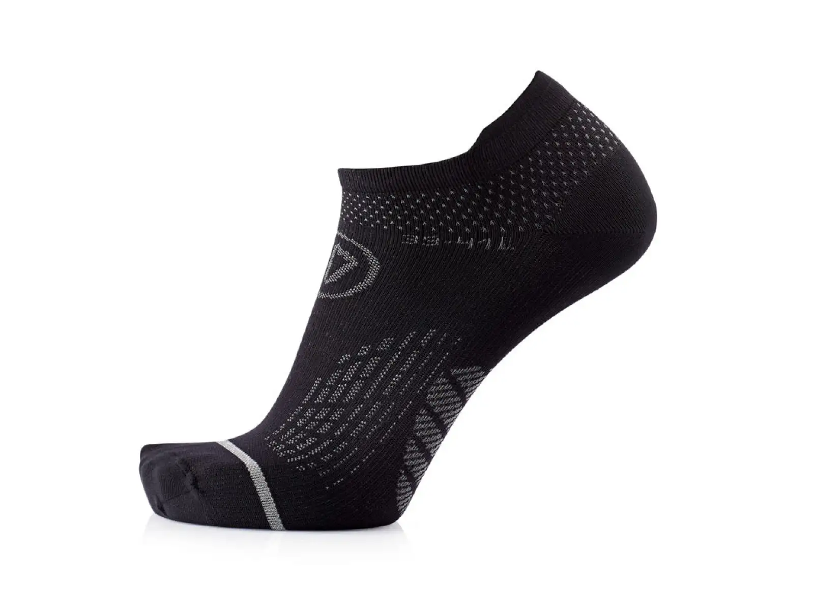 Sidas Run Anatomic Knöchelsocken Schwarz