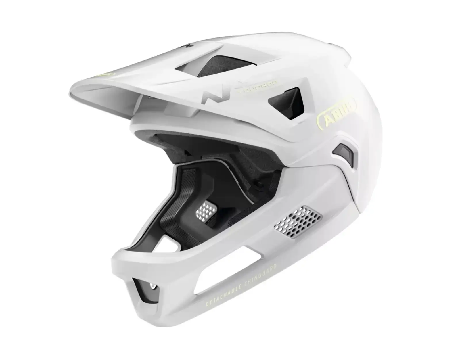 Abus YouDrop FF Kinderhelm Lemon White