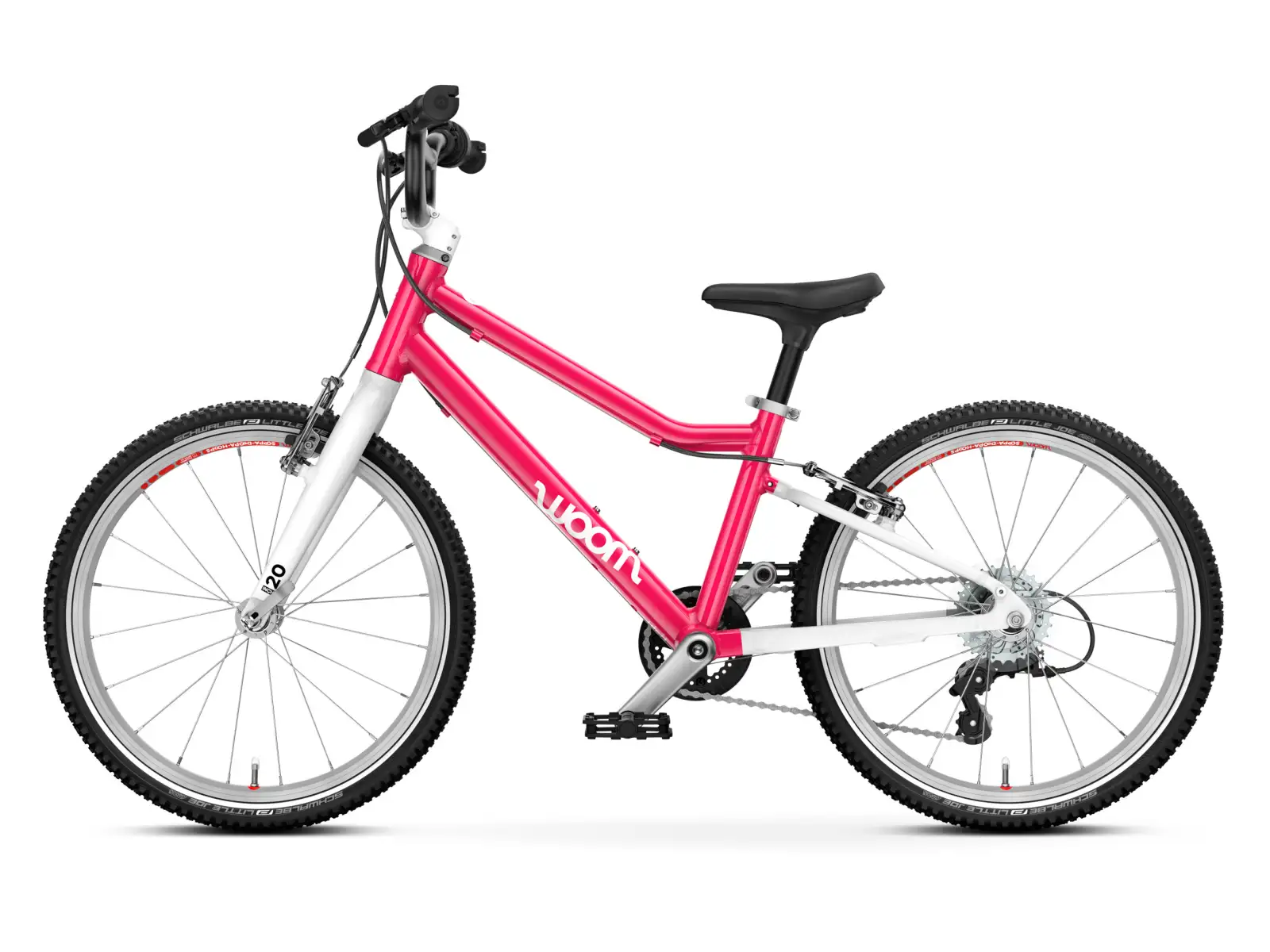 Woom GO 4 Hot Pink 20 Kinderfahrrad