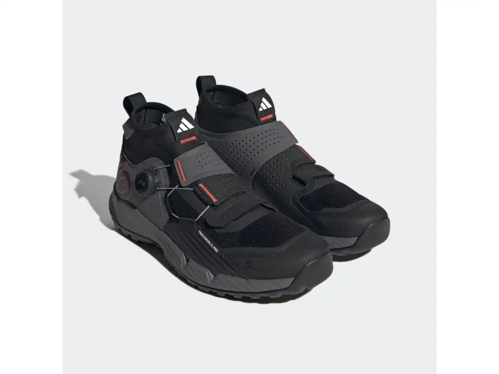Five Ten Trailcross PRO Clip-In Herrenschuhe Grau Five/Core Black/Red