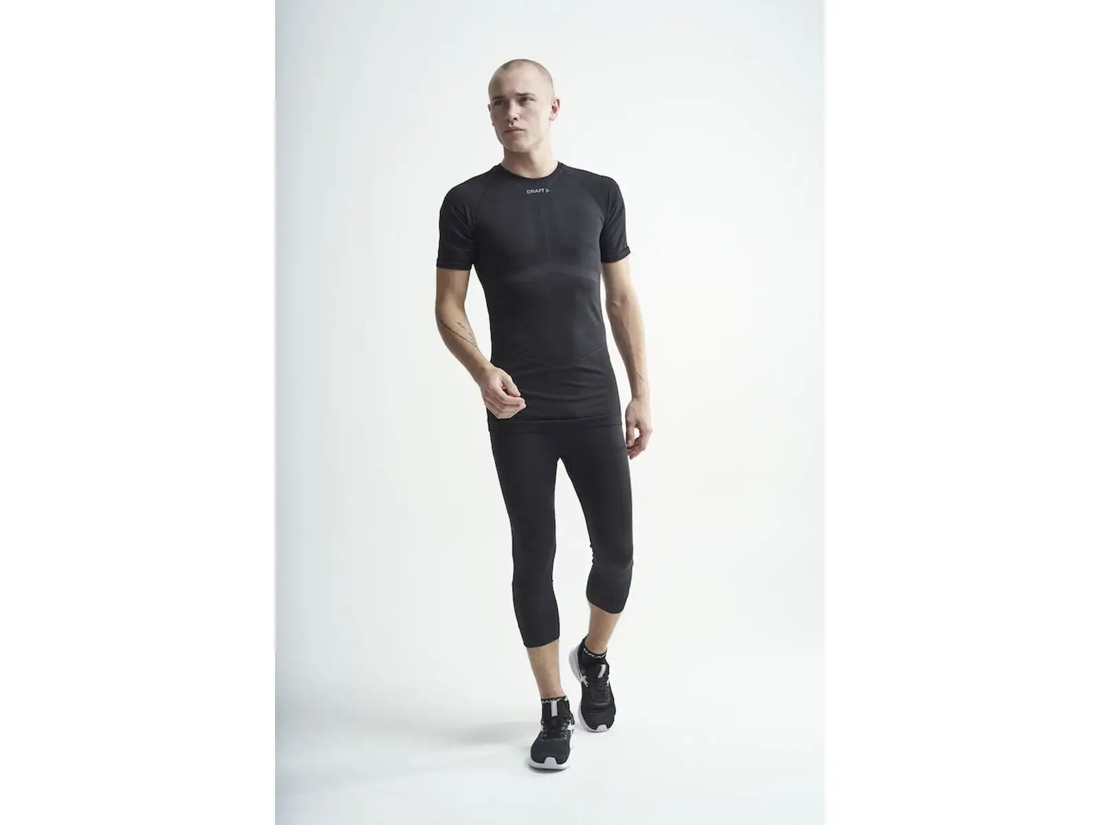 Craft Active Intensity Herren T-Shirt kurzarm schwarz