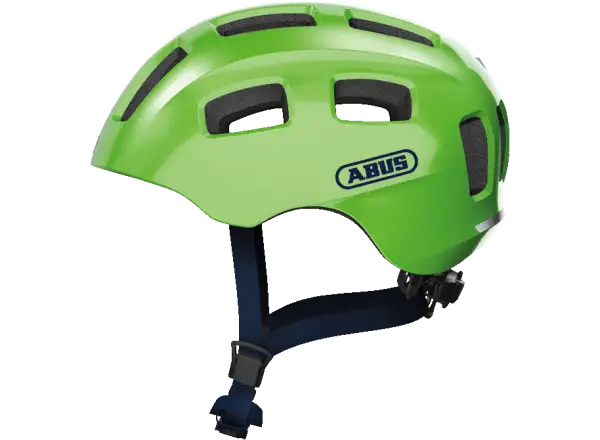 Abus Youn-I 2.0 Kinderhelm Sparkling Green