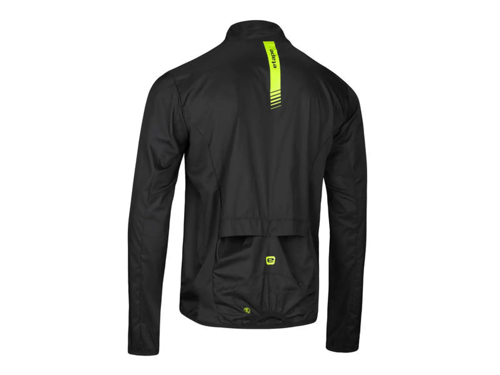 Etape Bora 2.0 Herren Windjacke Schwarz/Gelb Fluo