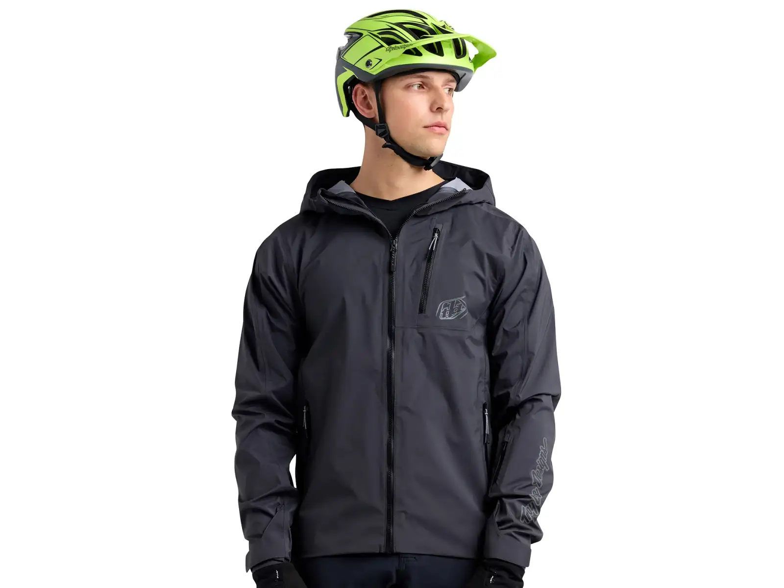Troy Lee Designs Resist Herrenjacke Mono Carbon