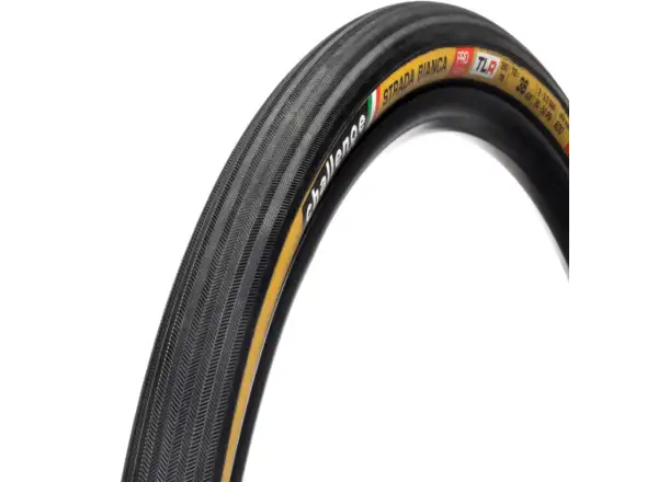 Challenge Strada Bianca TLR Pro 28" Reifen Kevlar Black/Tan