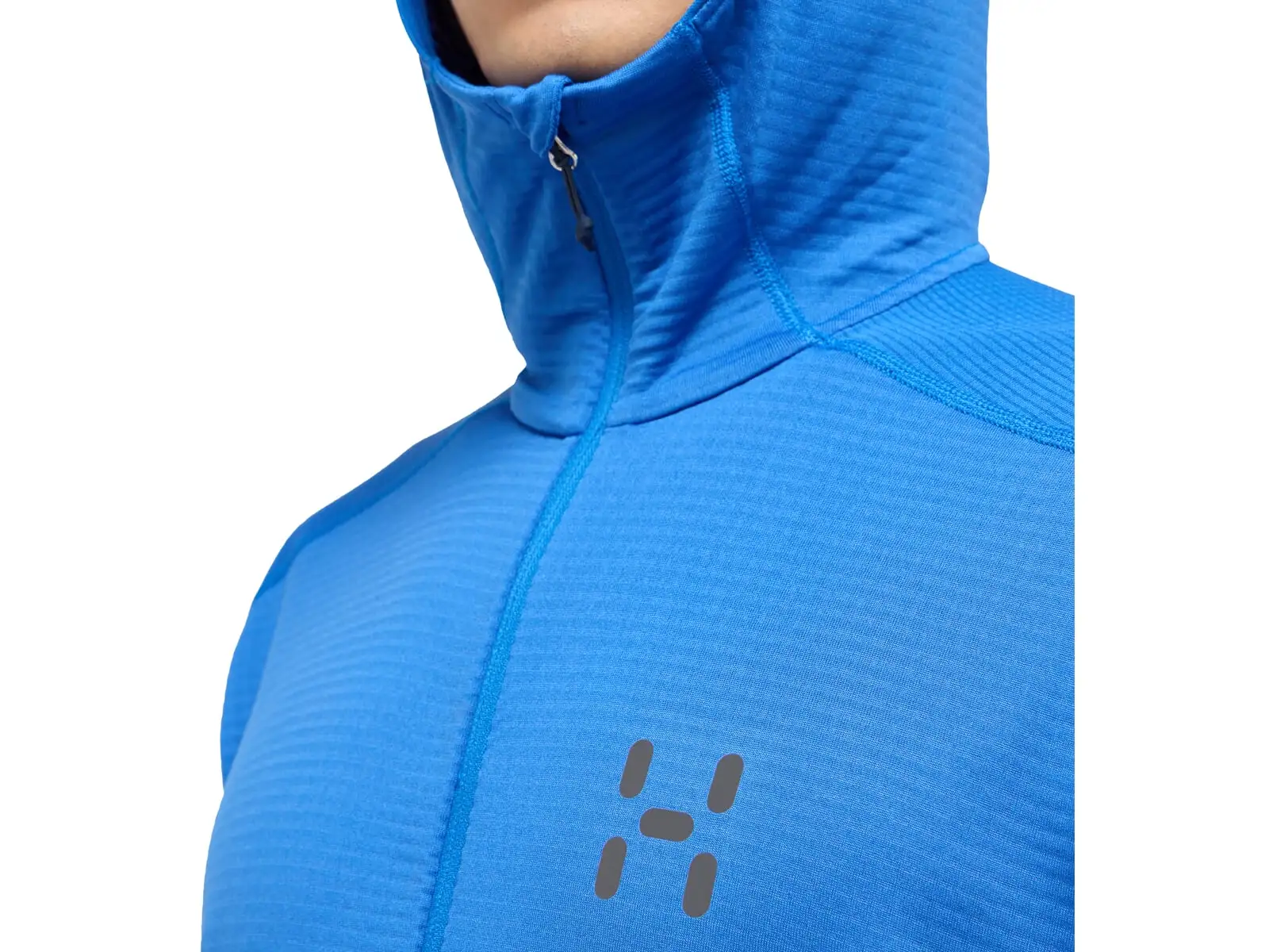 Haglöfs L.I.M Mid Multi Hood Herren-Kapuzenpullover Blau