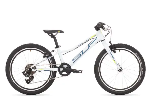 Superior Racer XC 20 Gloss White/Blue/NeonYellow Kinder-Mountainbike