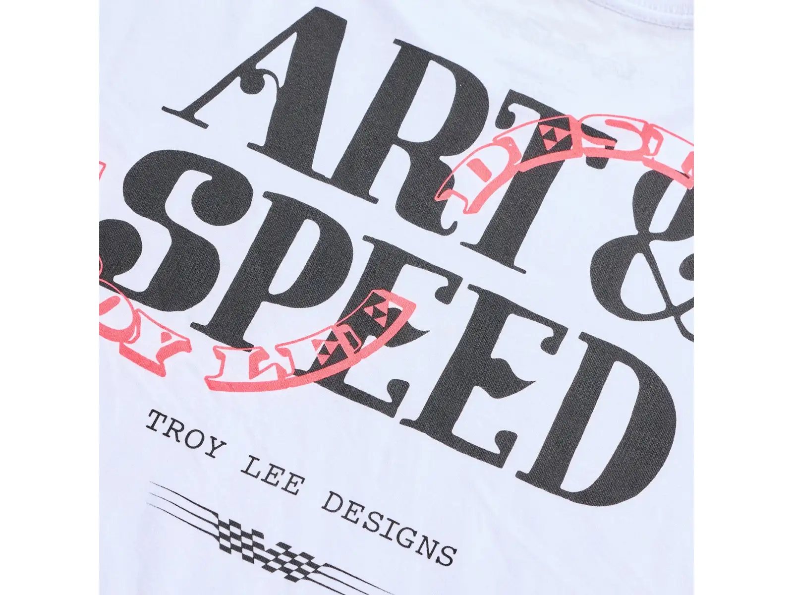 Troy Lee Designs Pink Slips Herren T-Shirt Kurzarm White