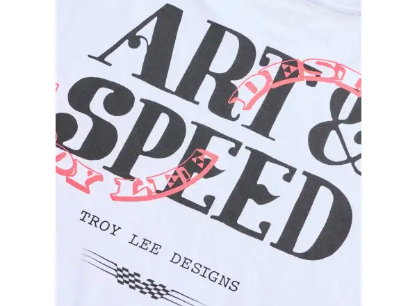 Troy Lee Designs Pink Slips Herren T-Shirt Kurzarm White
