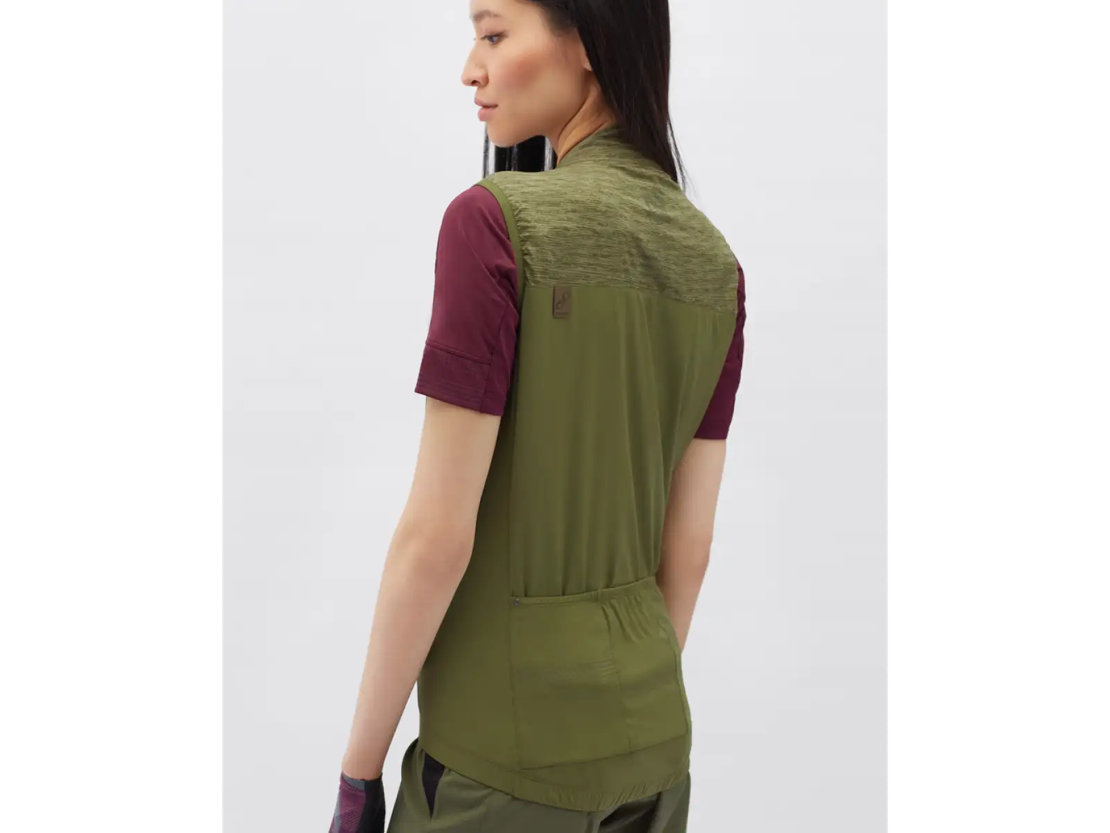 Silvini Caira Damen Gravelweste Olive/Plum.