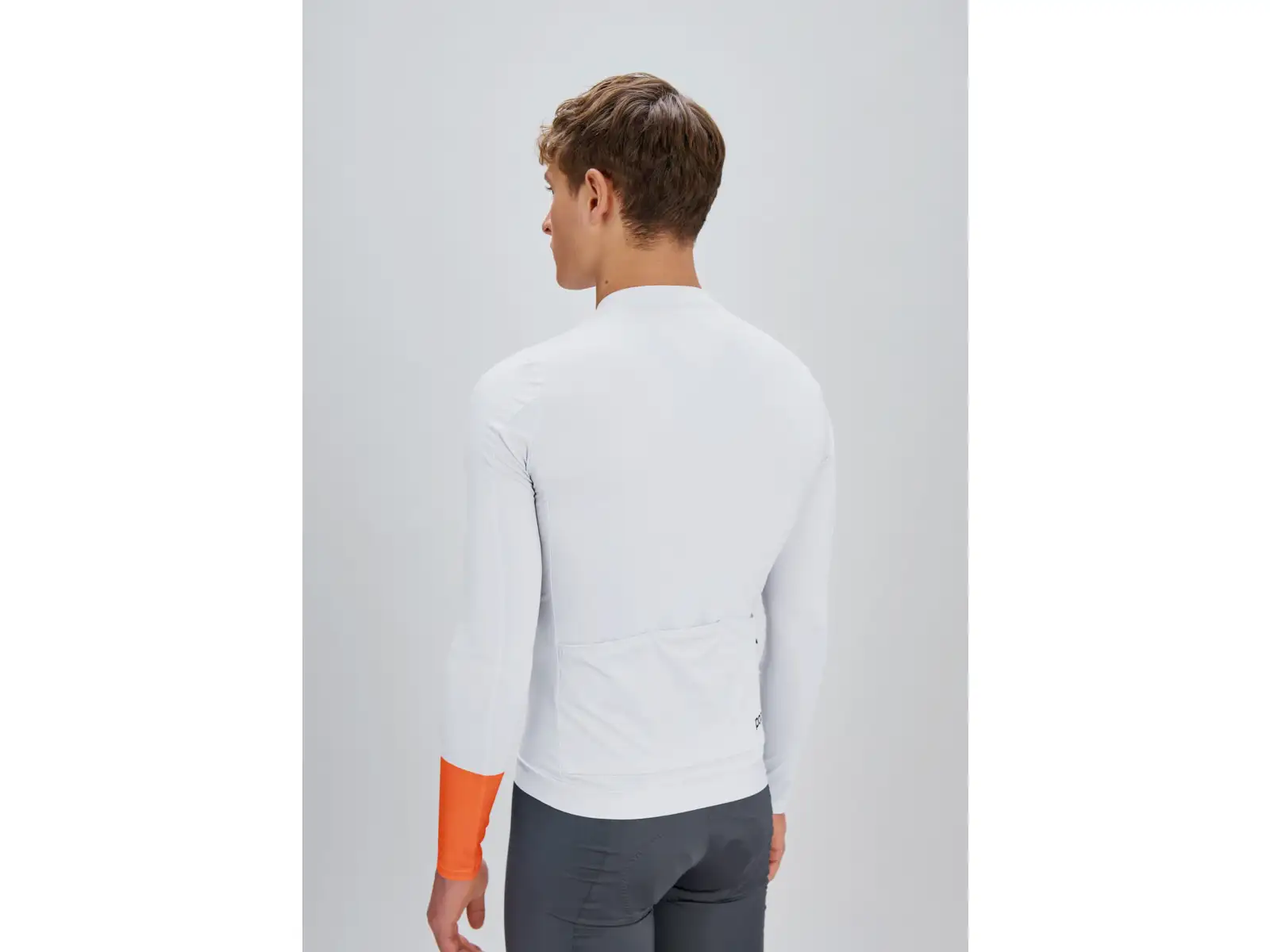 POC Cadence Herren-Trikot Langarm Hydrogen White