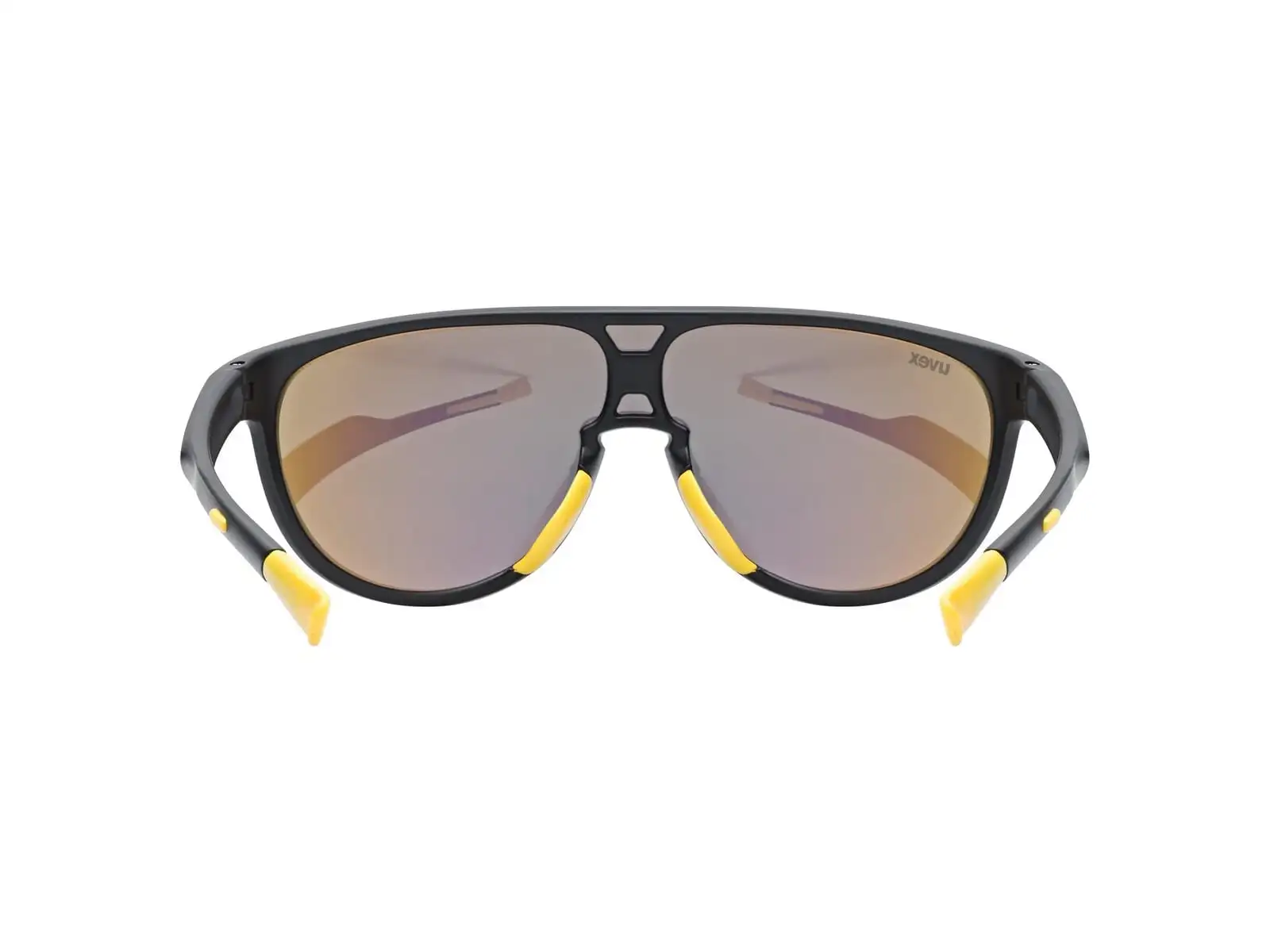 Uvex Sportstyle 515 Kinderbrille Black Matt/Mirror Yellow