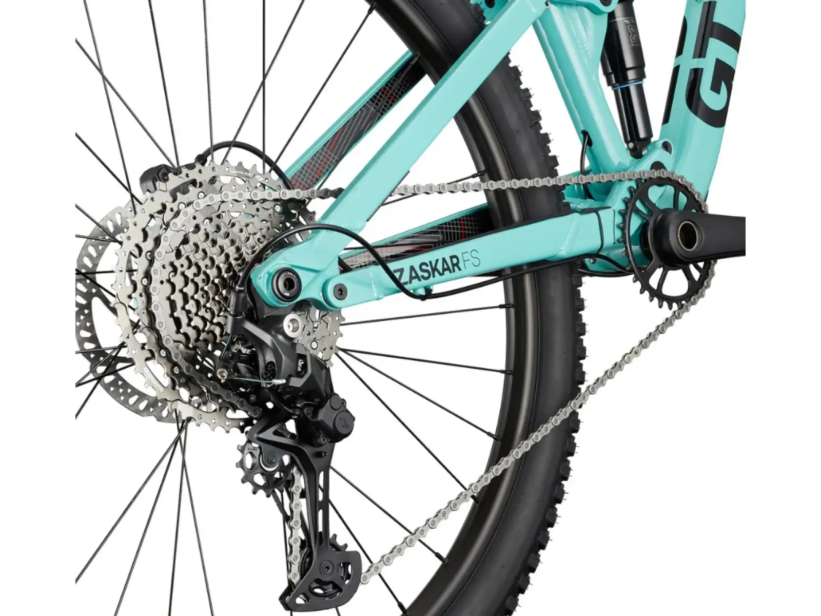 GT Zaskar FS 29 Comp Mountainbike Sea Green