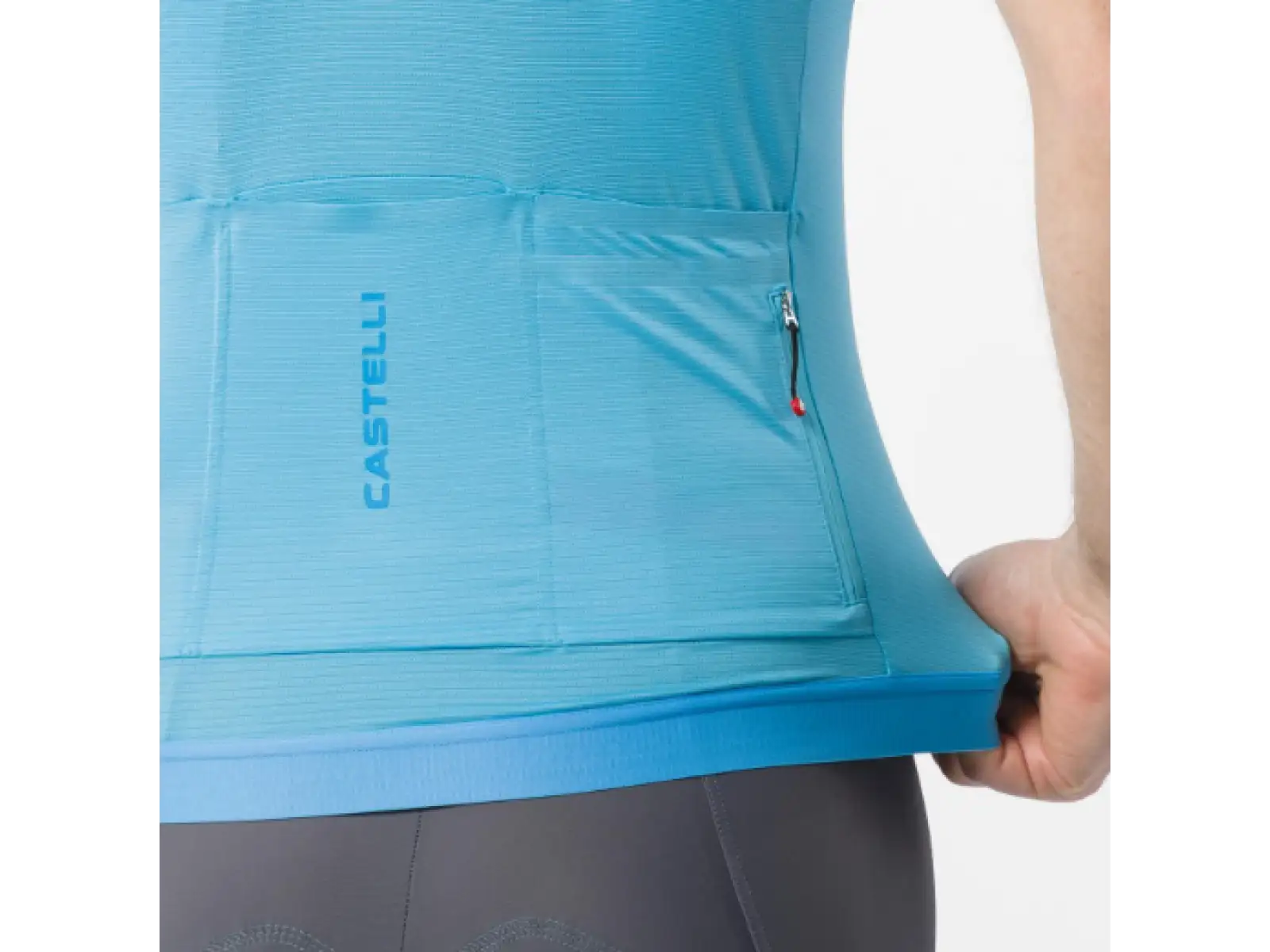 Castelli Espresso 2 Herren-Trikot Kurzarm Neon Cobalt