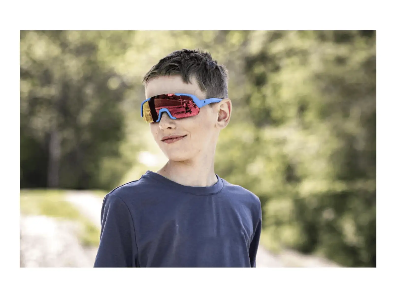 Alpina Rocket Youth Q-Lite Kinderbrille Black Matt / Mirror Silver
