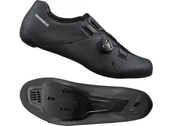 Shimano SH-RC300 Herren Rennradschuhe Schwarz