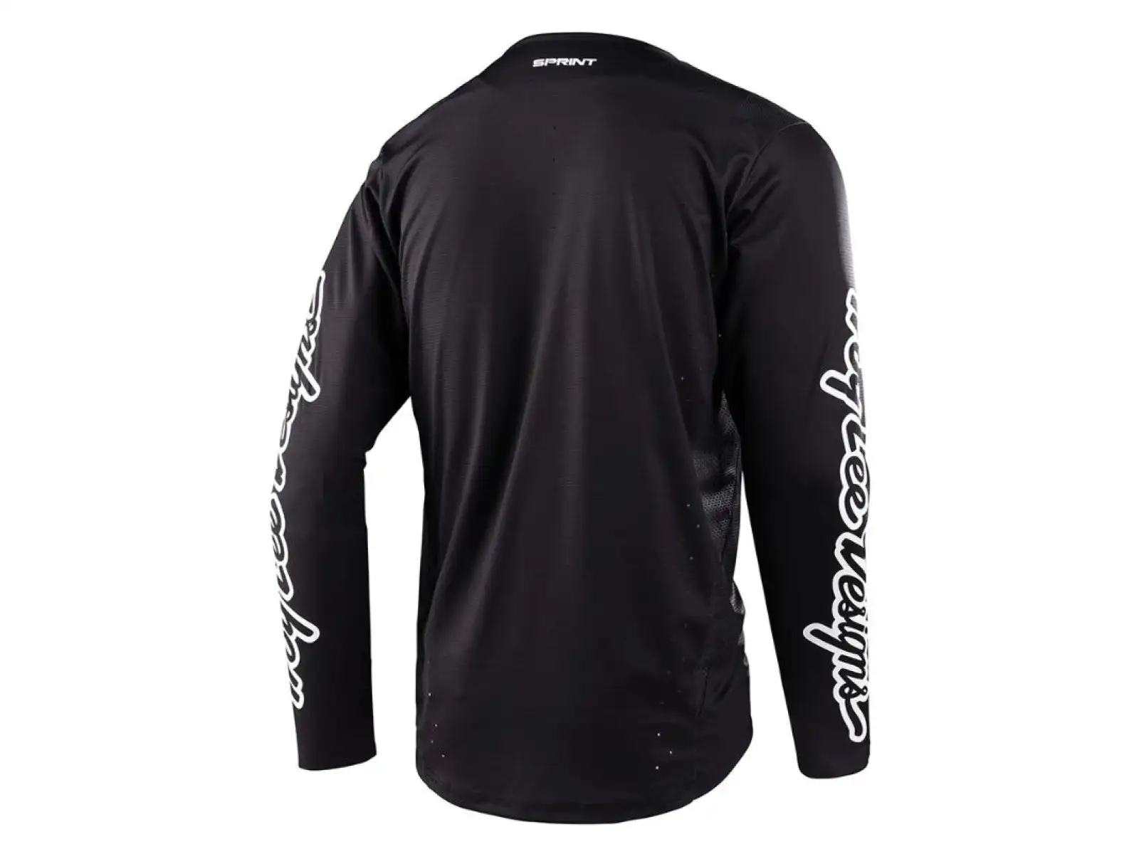 Troy Lee Designs Sprint Herren Langarm-Trikot Icon Schwarz