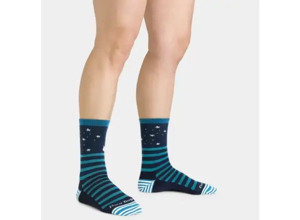 Darn Tough Animal Haus Crew Lightweight Damen Socken Eclipse