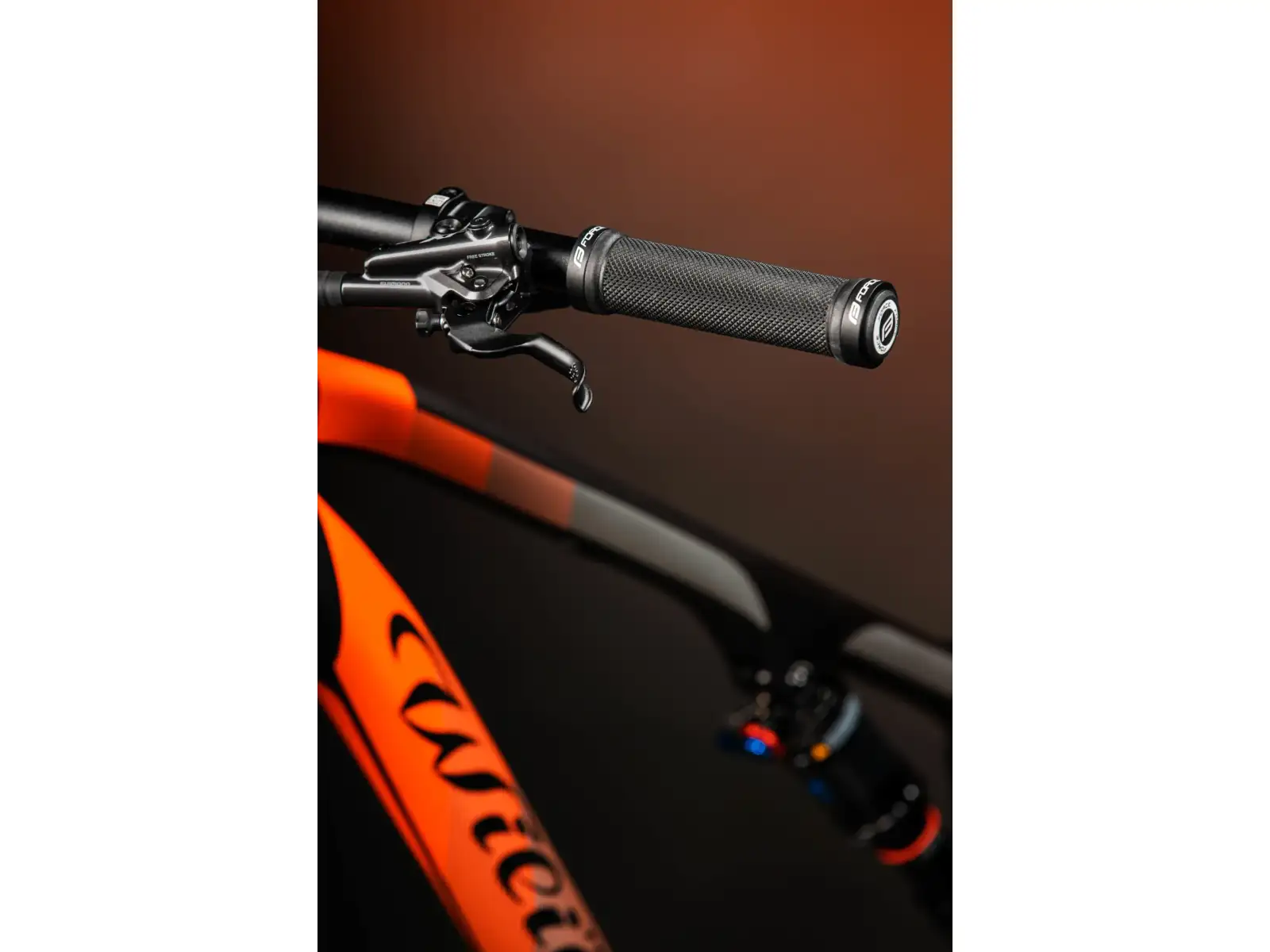Force Griffe gummi schwarz gesichert 128mm