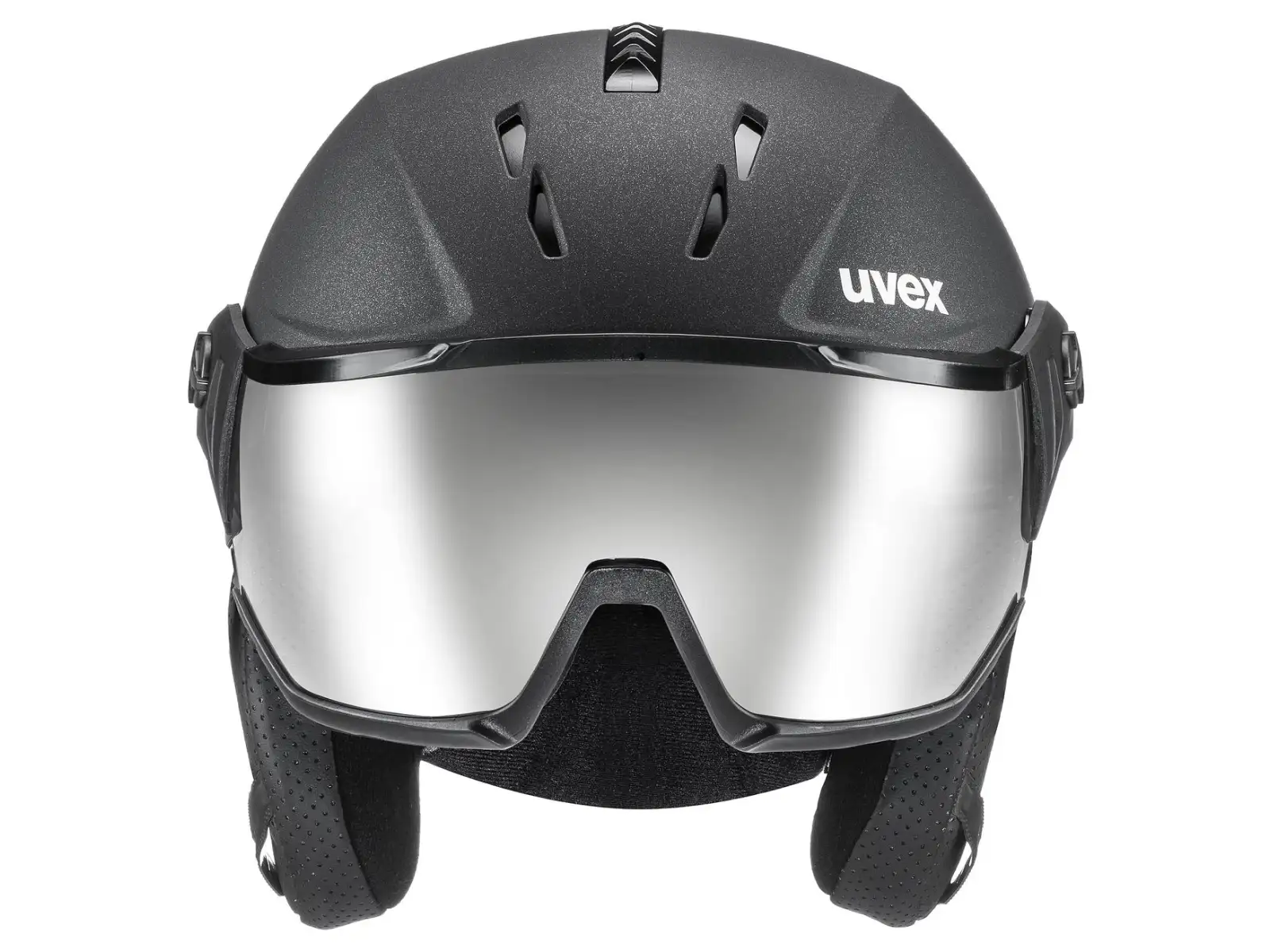 Uvex Instinct Visor Skihelm black matt