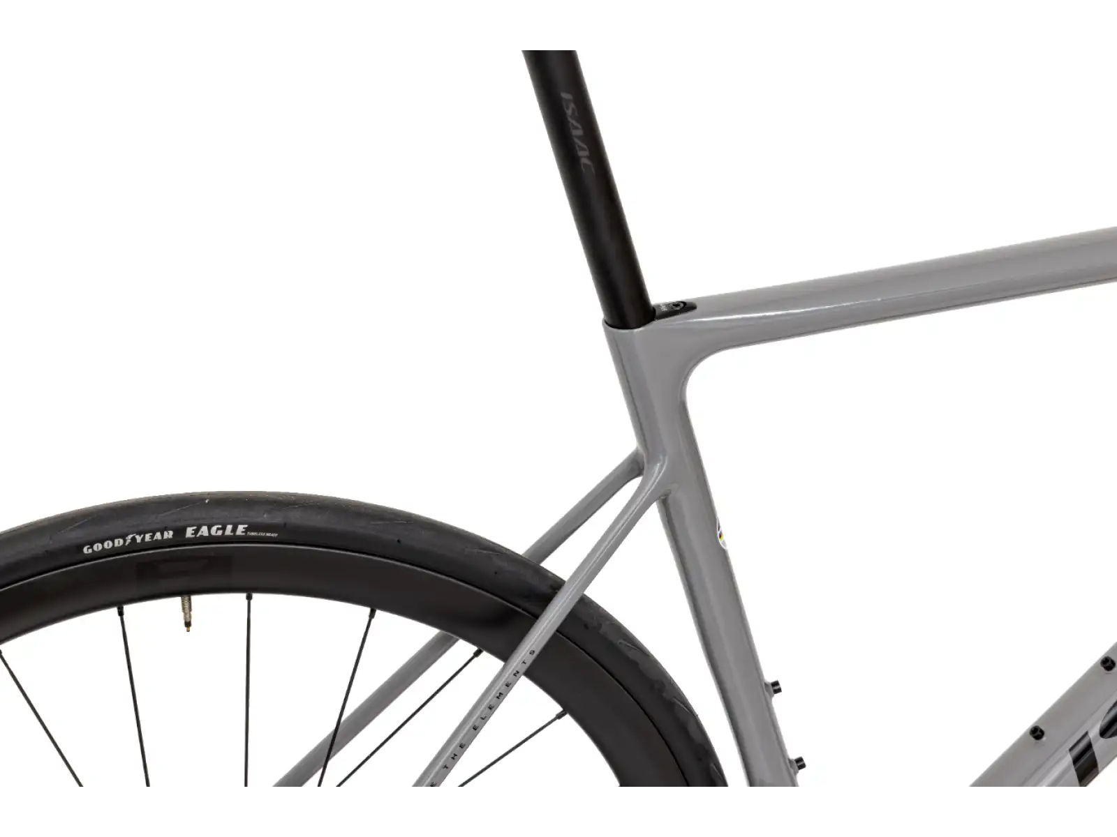 Isaac Element Ultegra Di2 Rennrad Granite Grey