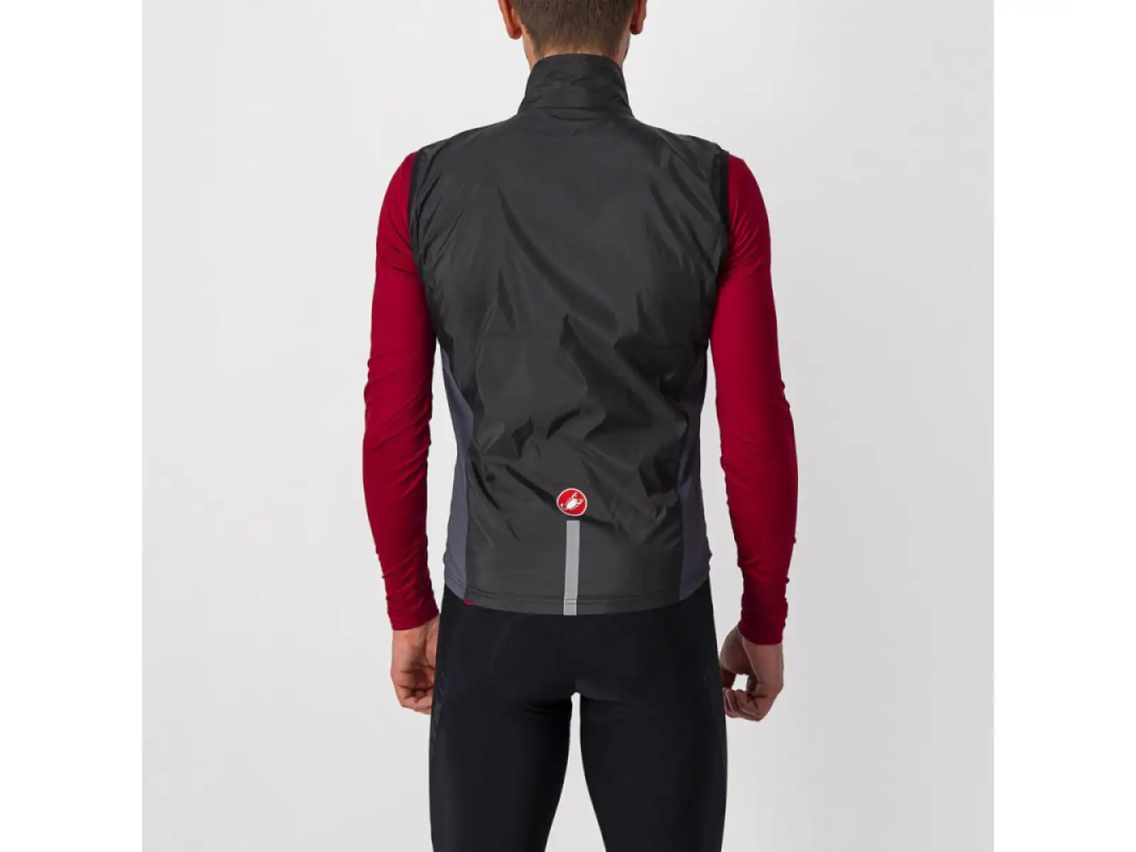 Castelli Squadra Stretch Herrenweste light black/dark gray