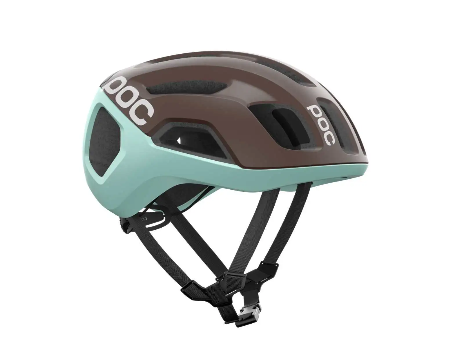 POC Ventral Air MIPS Helm Bronzite Brown Matt/Lazurite Blue Matt