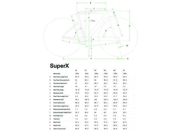 Cannondale SuperX LAB71 A/M Rahmenset Moonrock