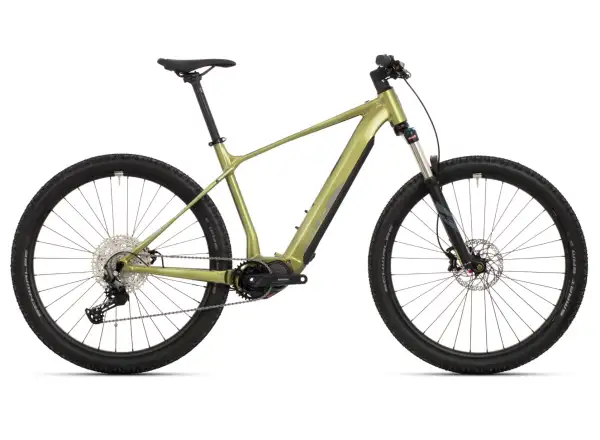 Superior eXP 8089 elektrisches Mountainbike Matte Olive Metallic/Chrome Silver