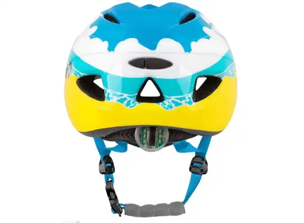 R2 Lucky Kinderhelm blau/gelb