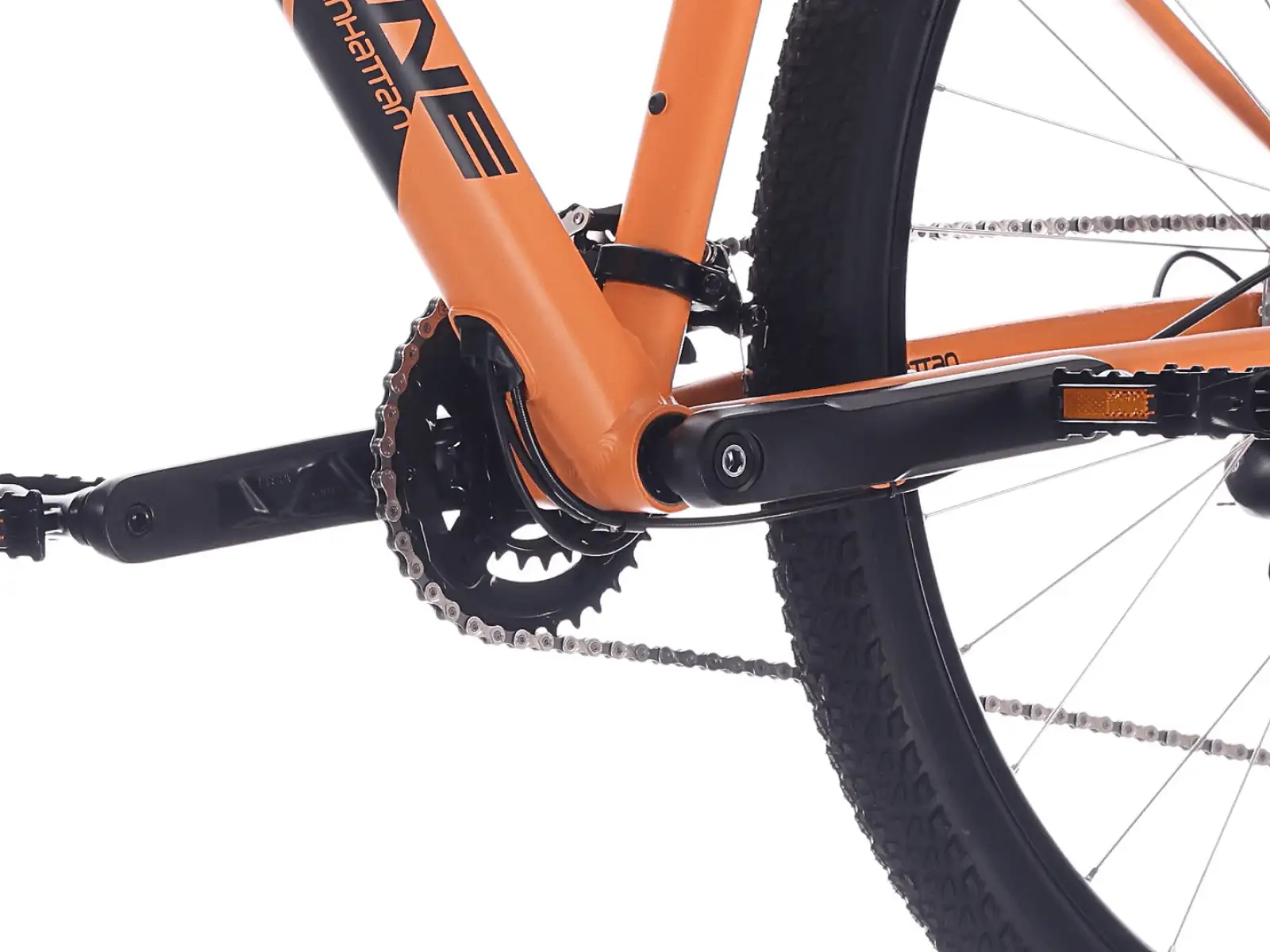 Rock Machine Manhattan 60 Mountainbike Matte Lava Orange