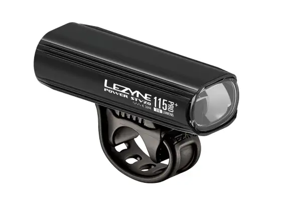 Lezyne Power STVZO Pro 115 Frontleuchte schwarz/hoher Glanz
