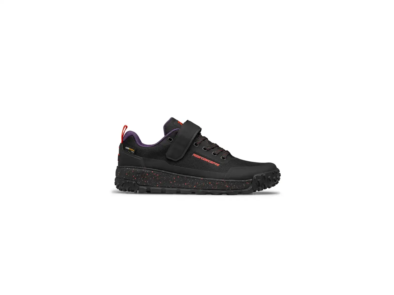 Ride Concepts Tallac Clip Herren-Radschuhe schwarz/rot