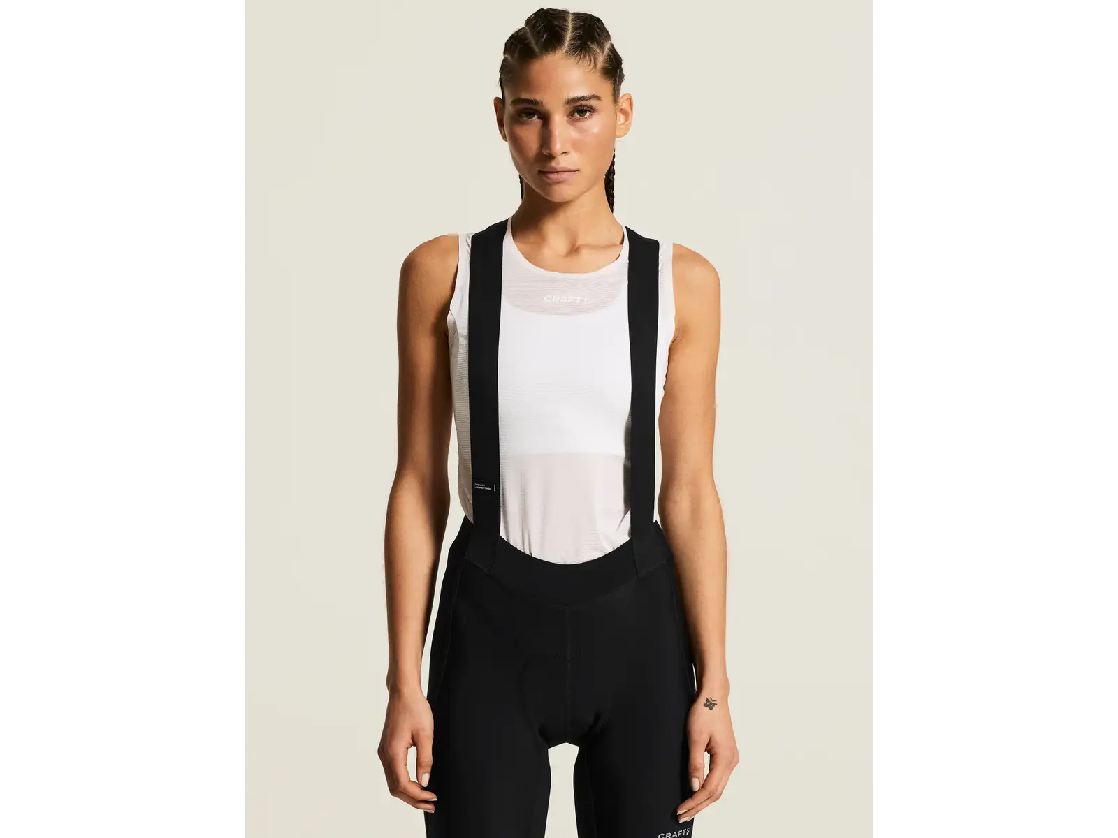 Craft Bike SubZ Bib C2 Damen-Trägerhose mit Polsterung schwarz