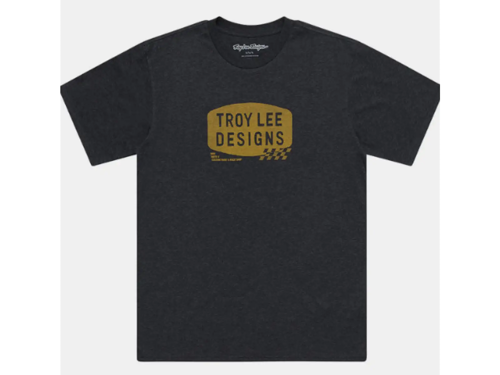 Troy Lee Designs Stamp Kurzarmshirt Black Heather