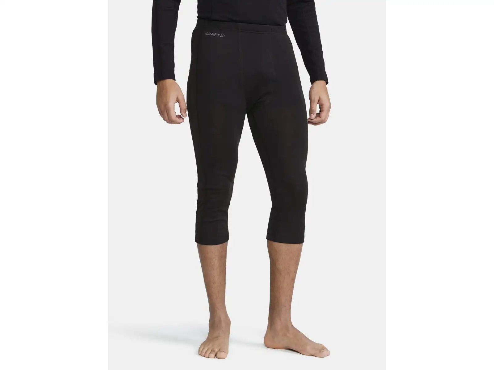 Craft ADV Wool Merino Herren Unterhose 3/4 schwarz