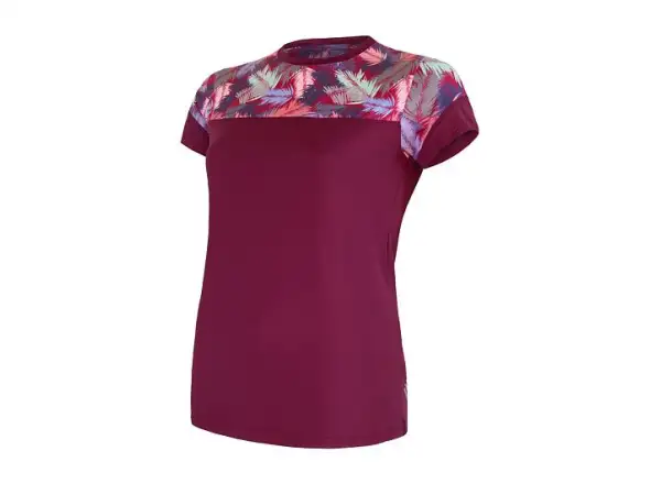 Sensor Helium Damen-trikot kurzarm Lilla/Feather