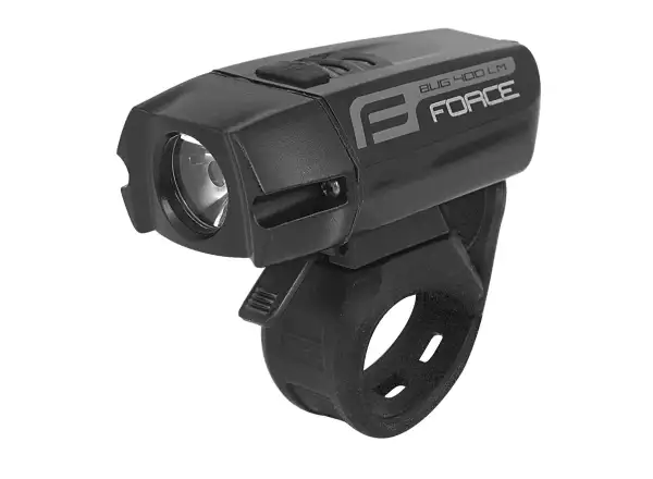 Force Bug 400LM USB Frontlicht Schwarz