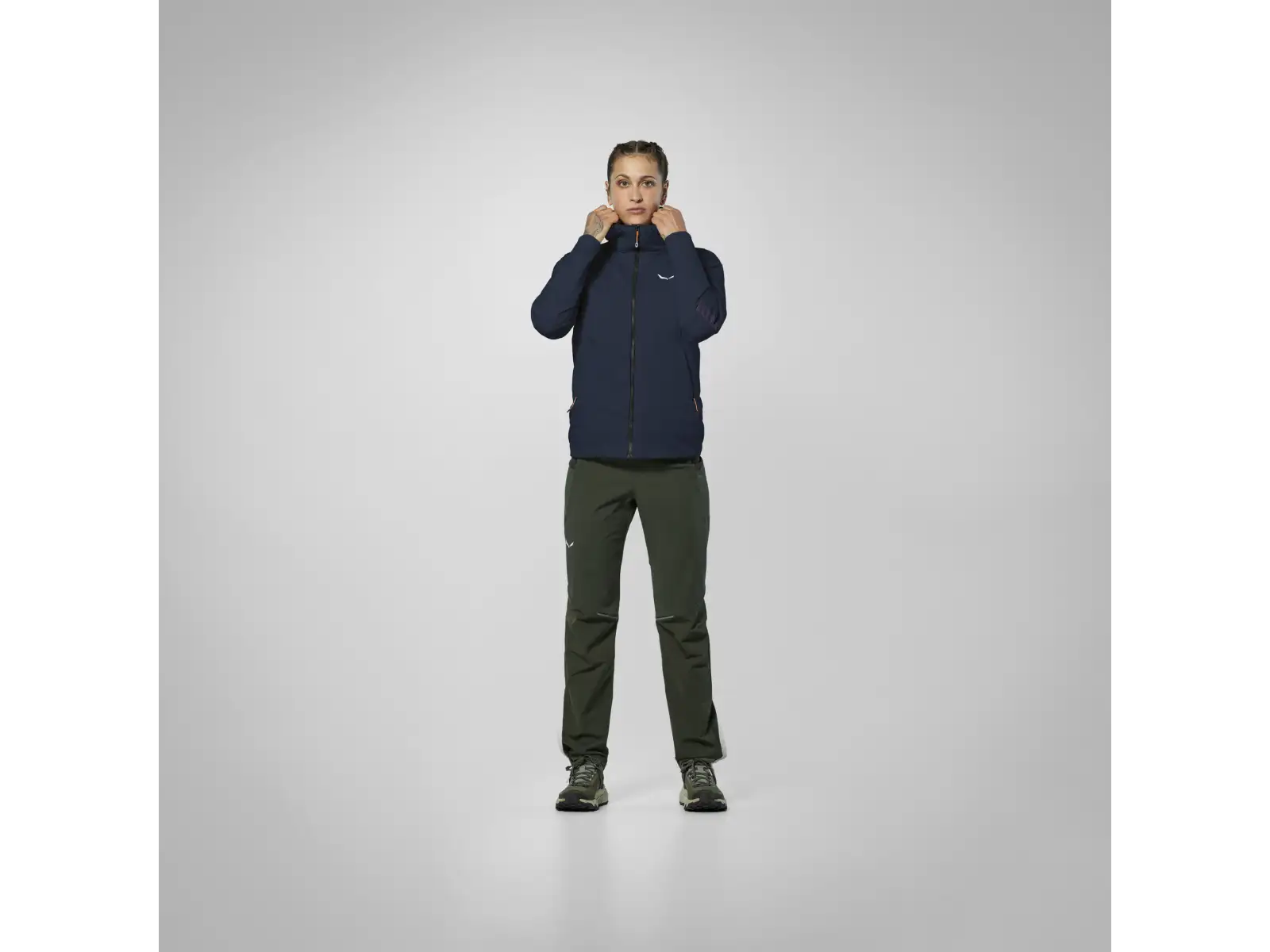 Salewa Pedroc Tirolwool® Air Hybrid Damenjacke Navy Blazer