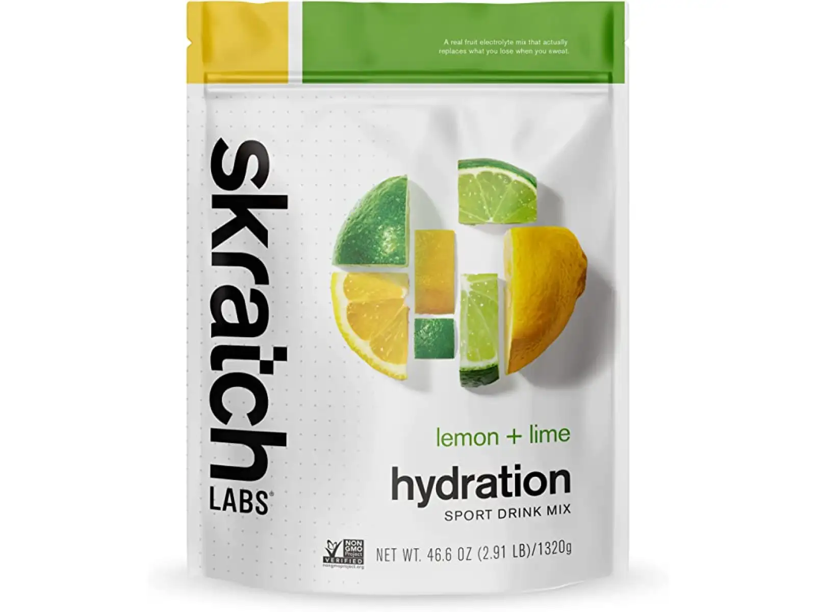 Skratch Labs Hydration Sport Drink Mix isotonisches Getränkepulver 1320 g Zitrone/Limette