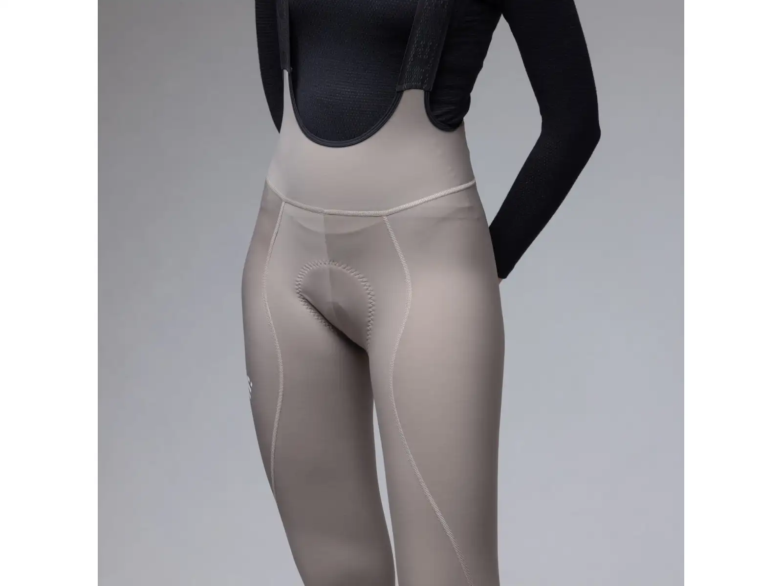 Alé Pragma Winter Damen Winter 3/4 Radhose Rope Grey