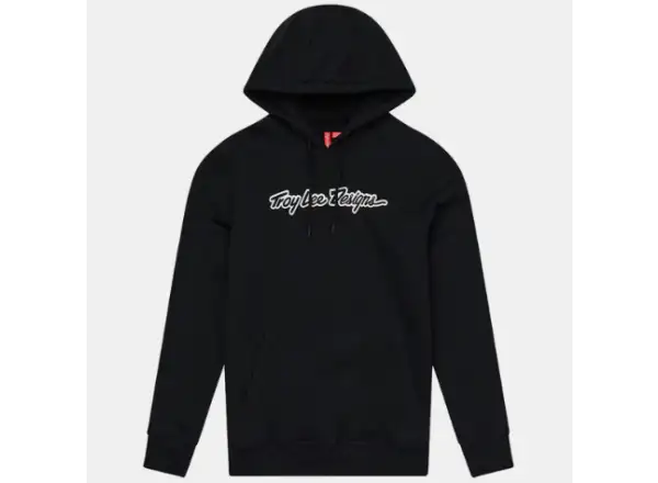 Troy Lee Designs Signature Herren-Hoodie Black