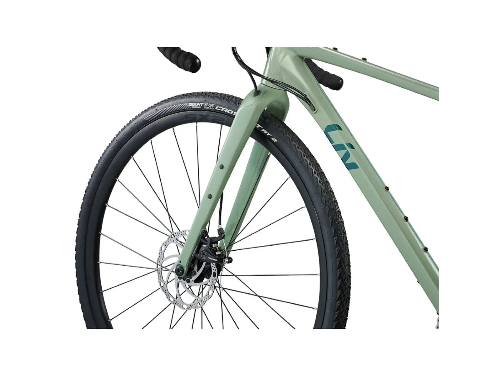 Liv Devote 2 Gravel Fahrrad Schiefergrün