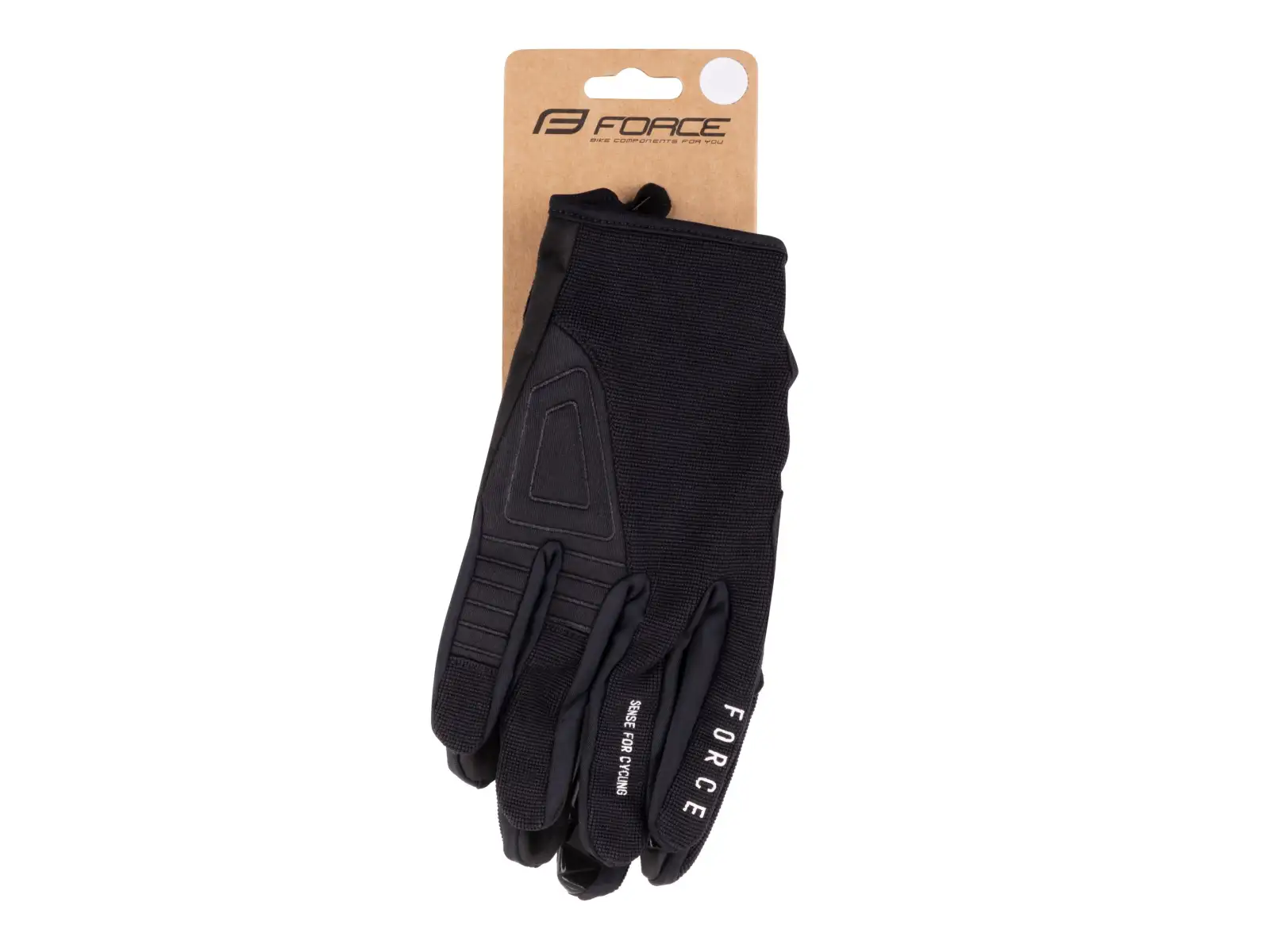Force MTB Crag Fahrradhandschuhe schwarz
