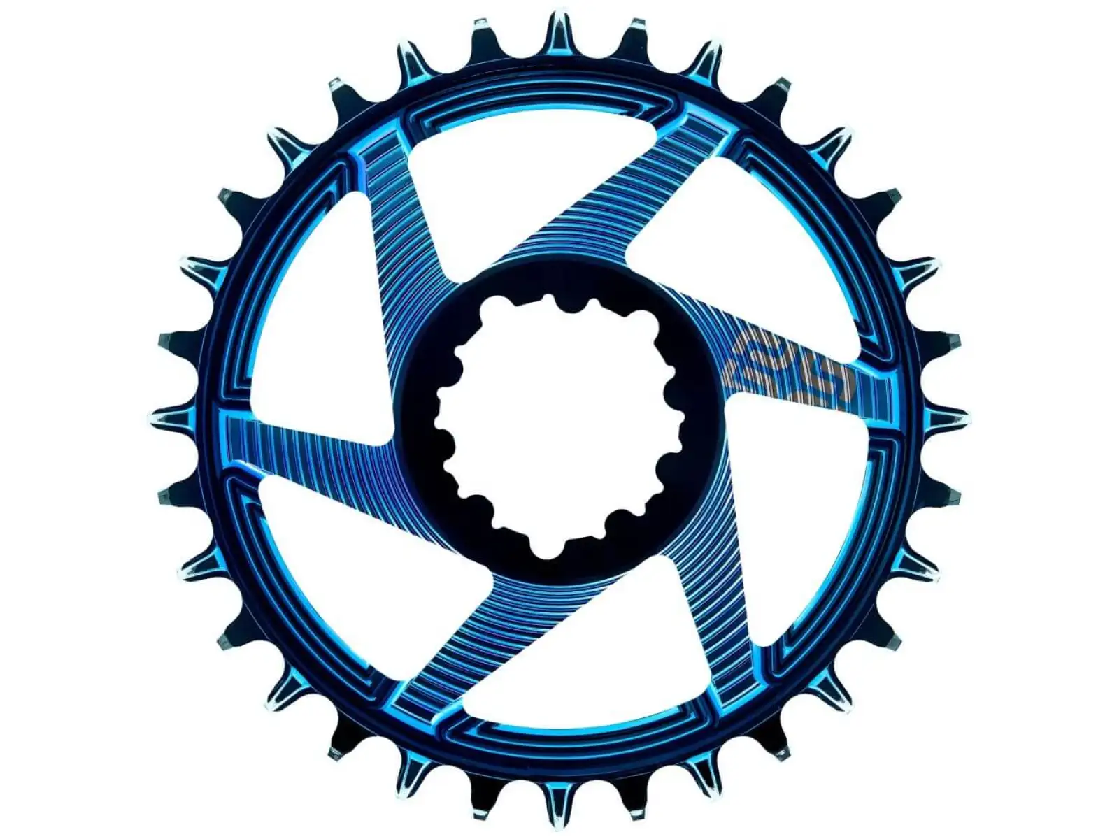 E-13 Helix Race Sram DM Kettenblatt 3 mm Offset Intergalactic