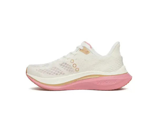 Saucony Endorphin Speed 5 Damen-Laufschuhe Ivory/Mauve