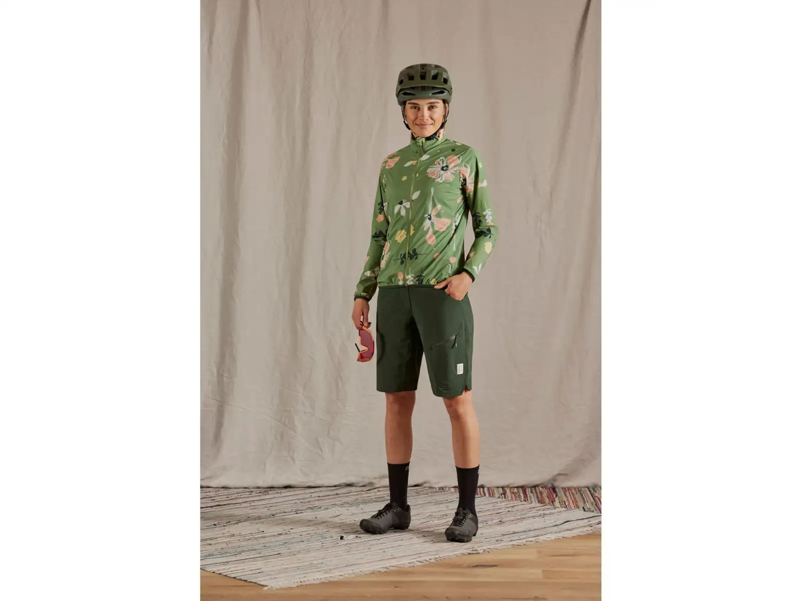 Maloja SeisM. Printed Damenjacke Deep Black Flora