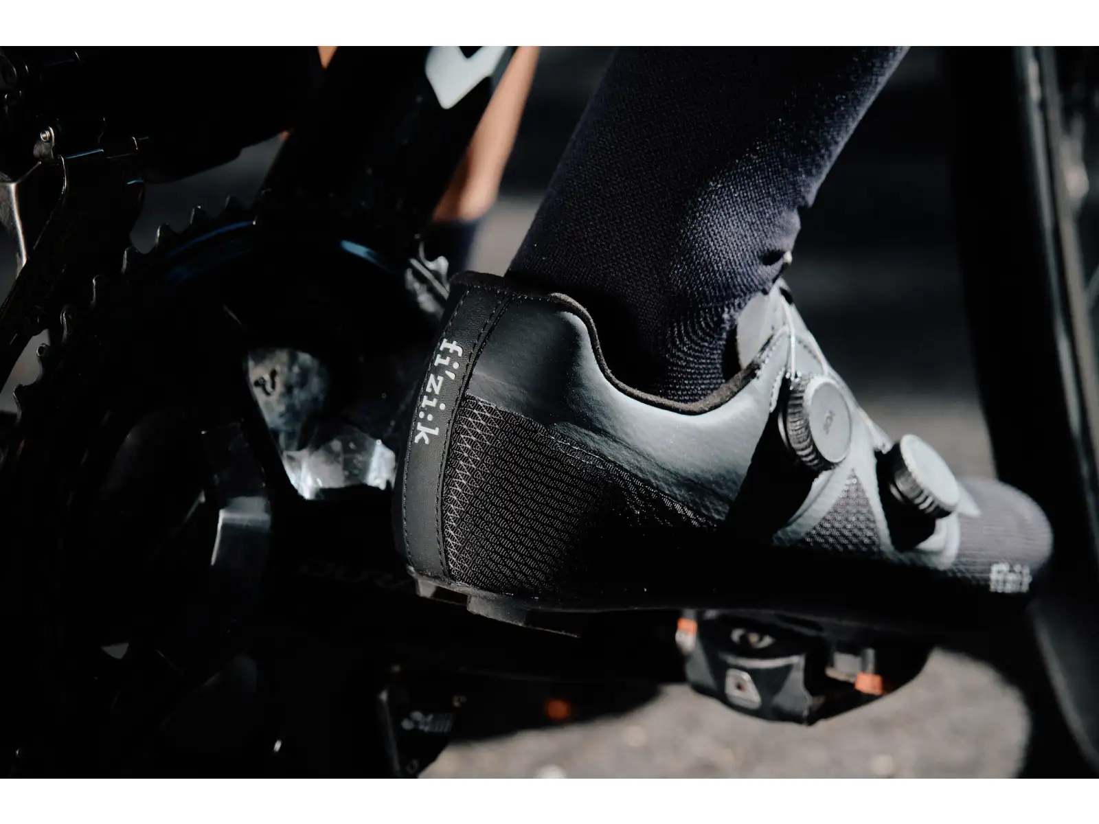 Fizik Tempo Lyra Rennradschuhe Coal Black/Black